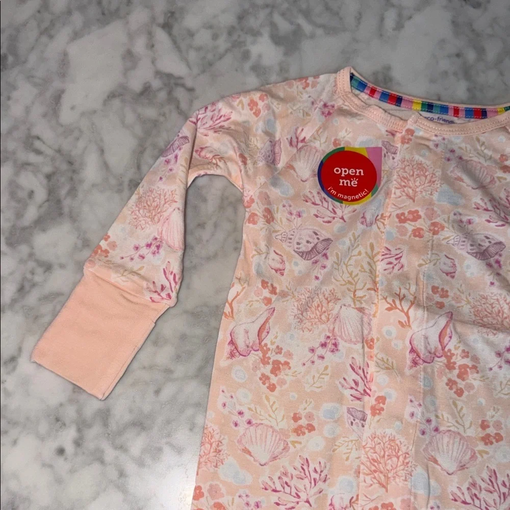 NWT MAGNETIC ME MODAL CORAL FLORAL COVERALL